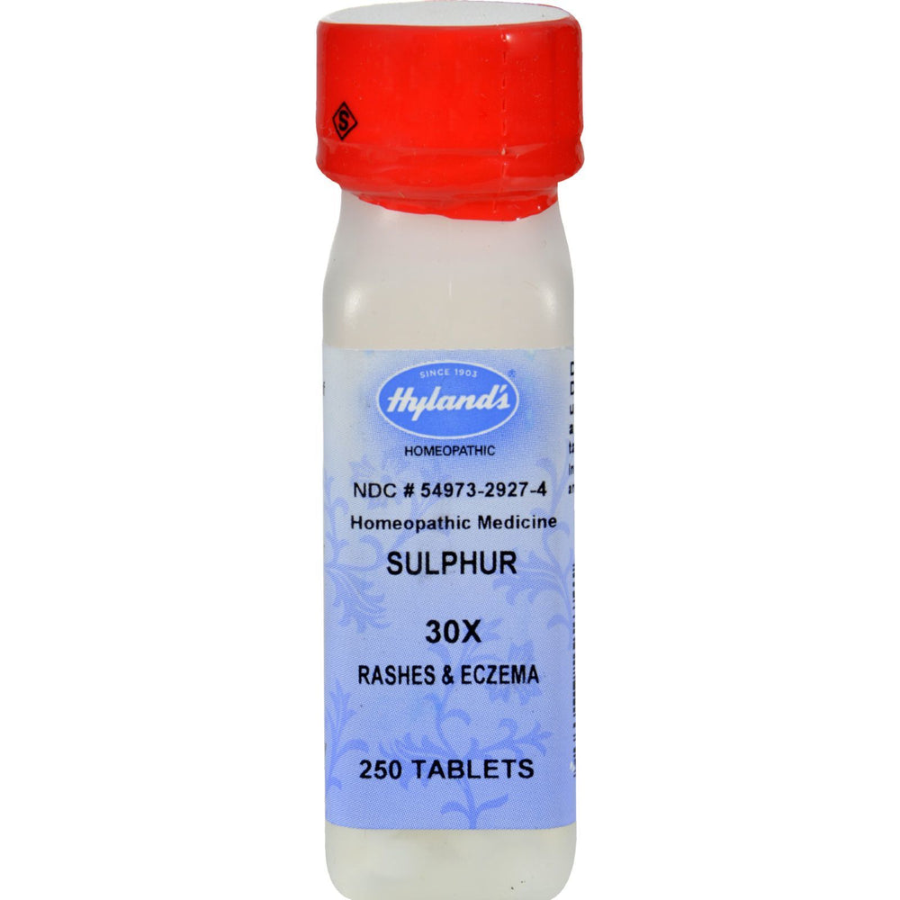 Hylands Homeopathic Sulphur 30X - 250 Tablets