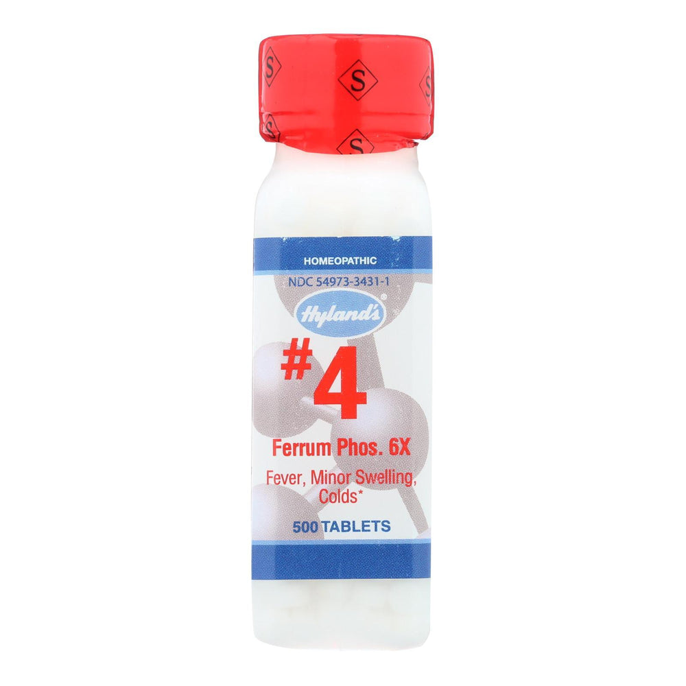 Hyland's No 4 Ferrum Phos 6x - 1 g - 500 Tablets