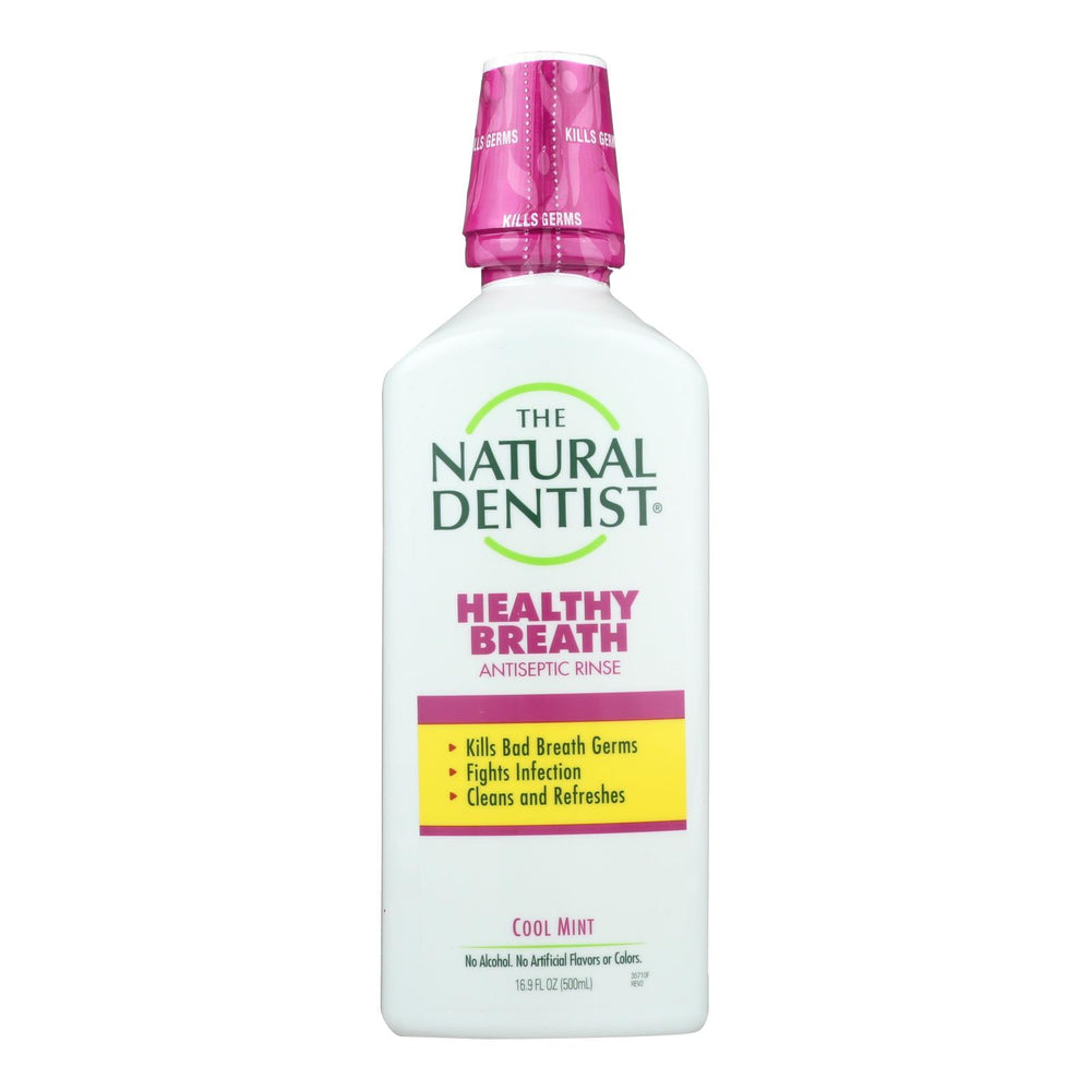 Natural Dentist Antiseptic Rinse Cool Mint - 16.9 fl oz