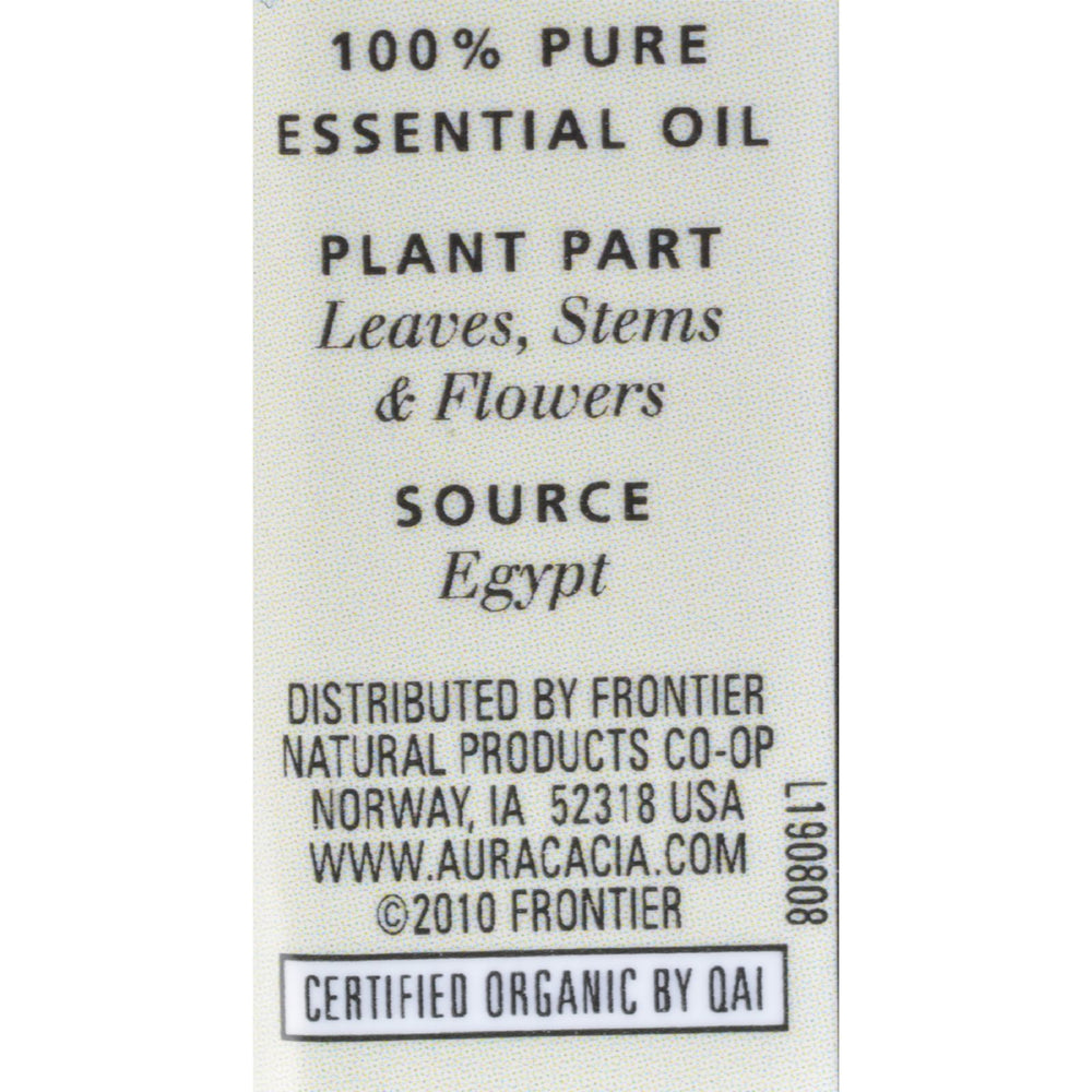 Aura Cacia - Organic Geranium - .25 oz