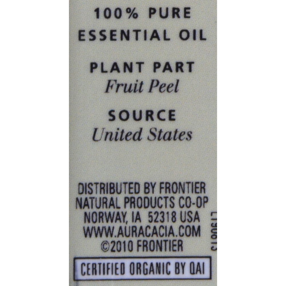 Aura Cacia - Organic Grapefruit - .25 oz