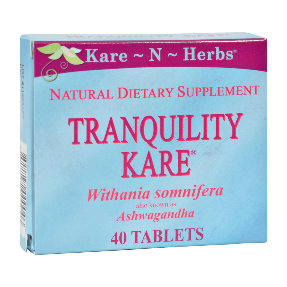 Kare-N-Herbs Tranquility Kare - 40 Tablets