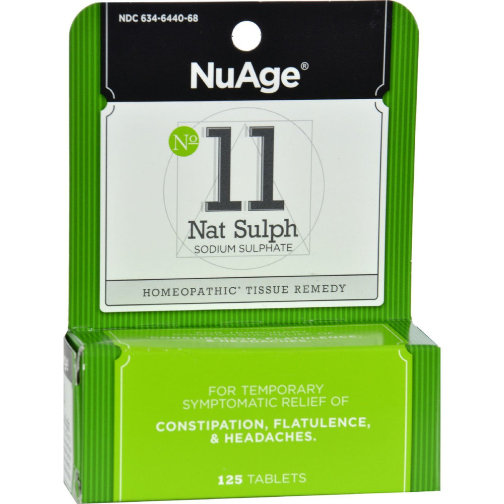 Hyland's NuAge No 11 Natrum Sulph - 125 Tablets