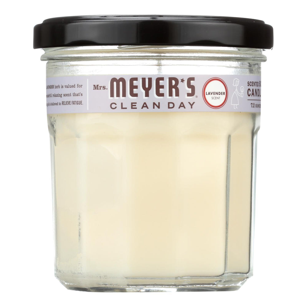 Mrs. Meyer's Clean Day - Soy Candle - Lavender - Case of 6 - 7.2 oz Candles