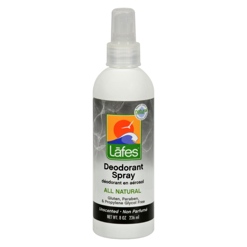 Lafe's Natural and Organic Deodorant Spray - 8 fl oz