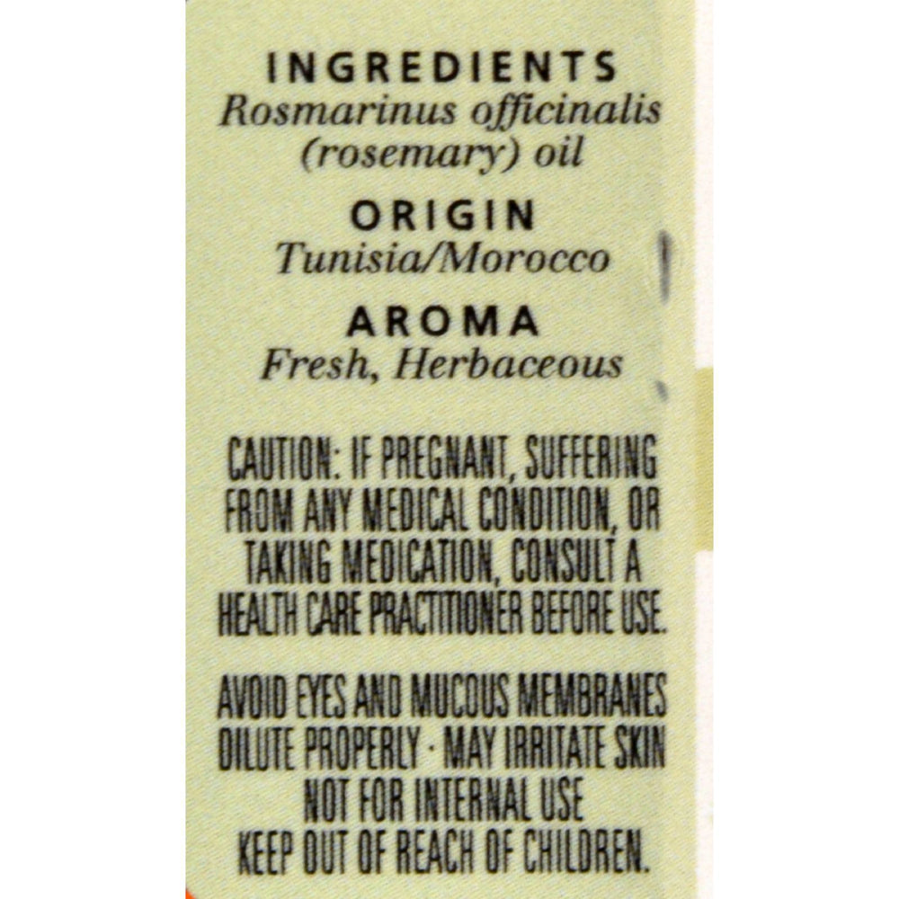 Aura Cacia - Pure Essential Oil Rosemary - 0.5 fl oz