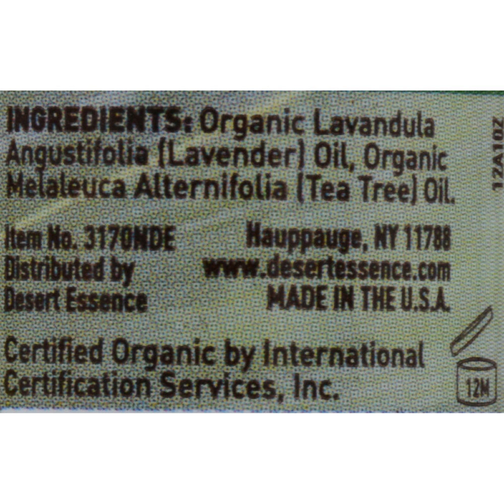 Desert Essence - Oil Lavender and Tea Tree - 0.6 fl oz