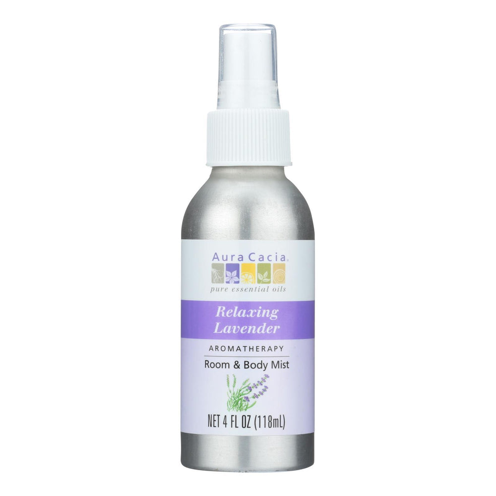 Aura Cacia - Aromatherapy Mist Calming Lavender Harvest - 4 fl oz