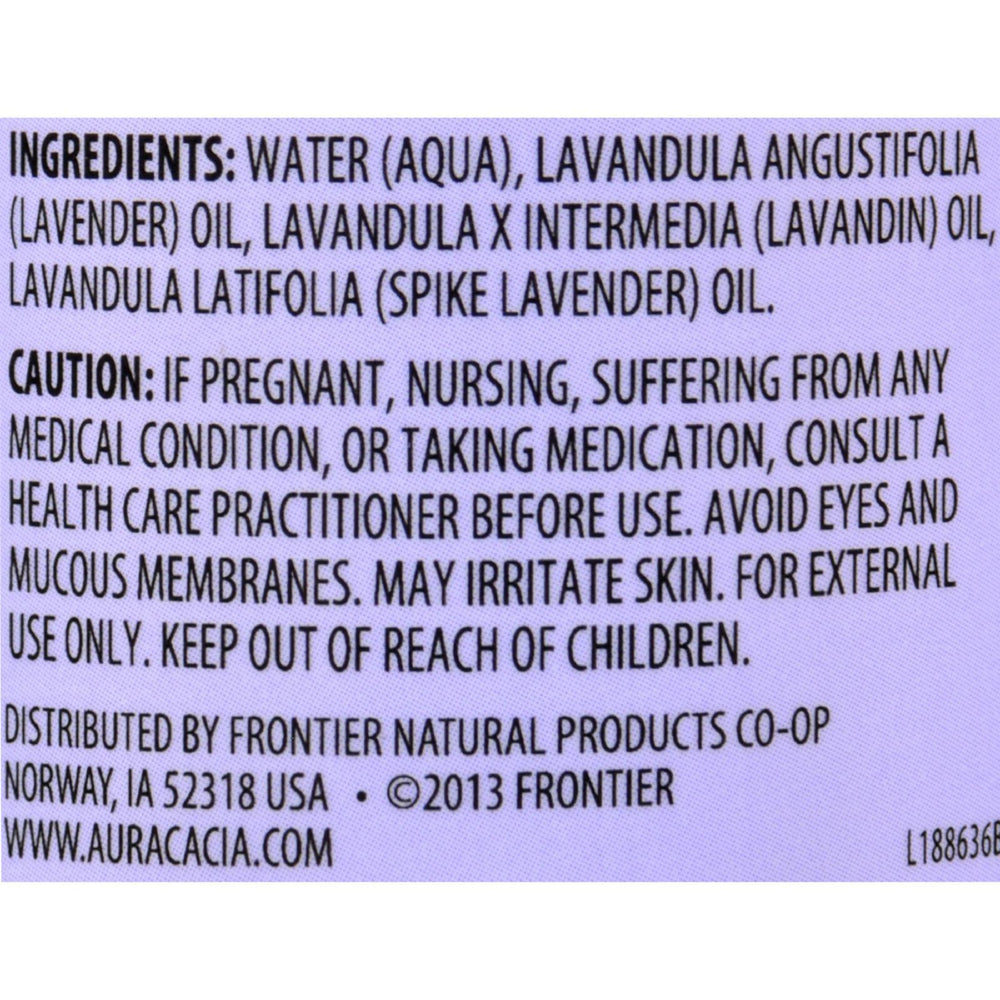 Aura Cacia - Aromatherapy Mist Calming Lavender Harvest - 4 fl oz