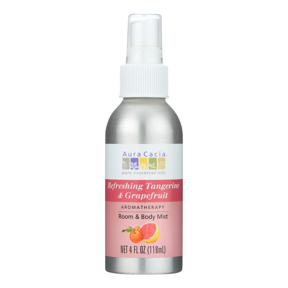 Aura Cacia - Aromatherapy Mist Tangerine Grapefruit - 4 fl oz