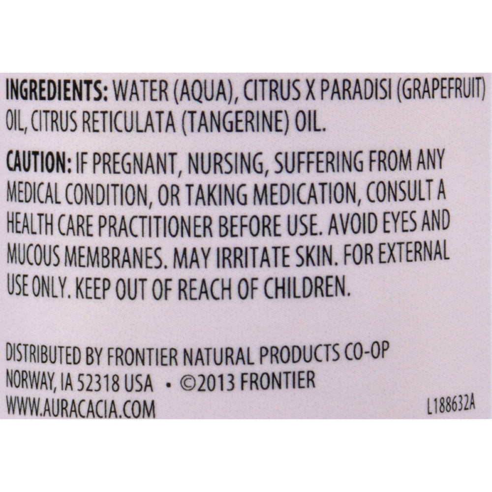 Aura Cacia - Aromatherapy Mist Tangerine Grapefruit - 4 fl oz