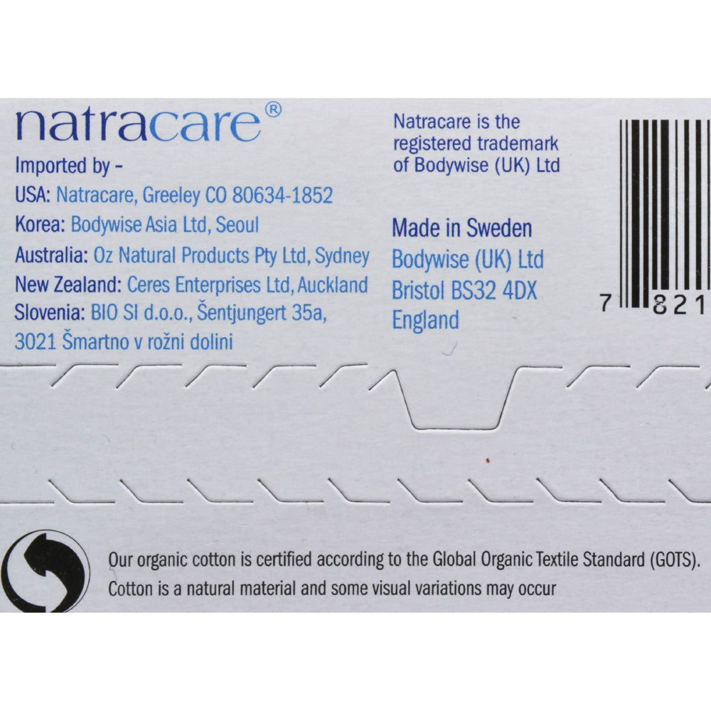 Natracare Natural Mini Panty Liners - 30 Pack