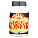Imperial Elixir Chinese Red Ginseng - 500 mg - 50 Capsules