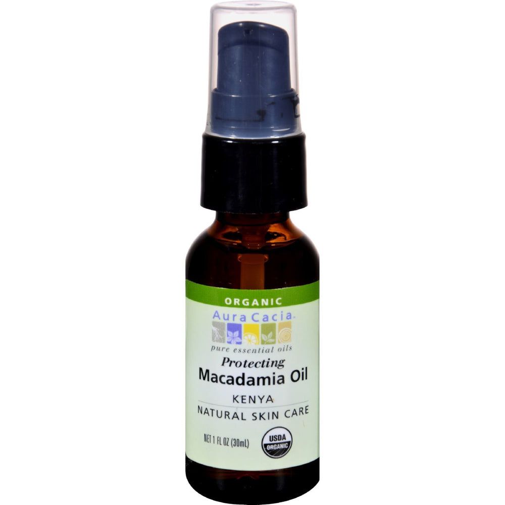 Aura Cacia - Macadamia Skin Care Oil Certified Organic - 1 fl oz