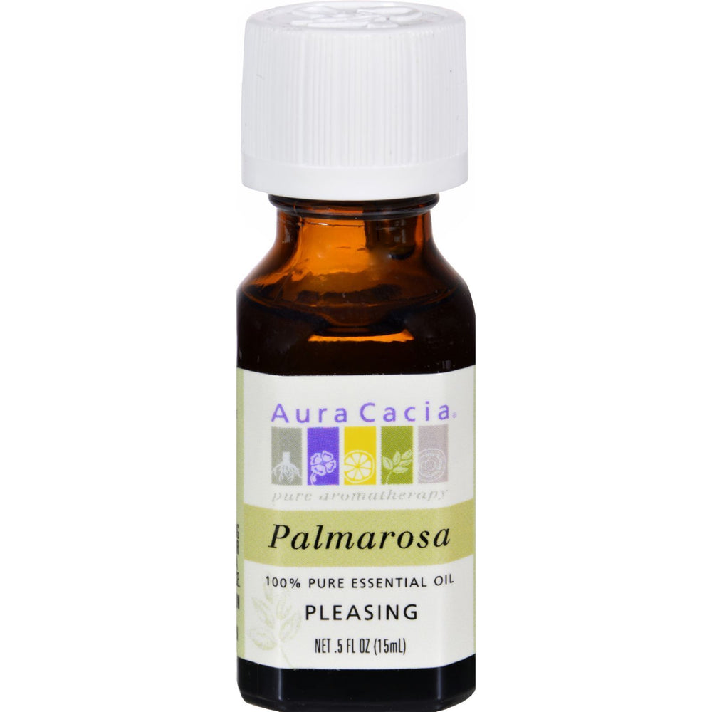 Aura Cacia - Pure Essential Oil Palmarosa - 0.5 fl oz