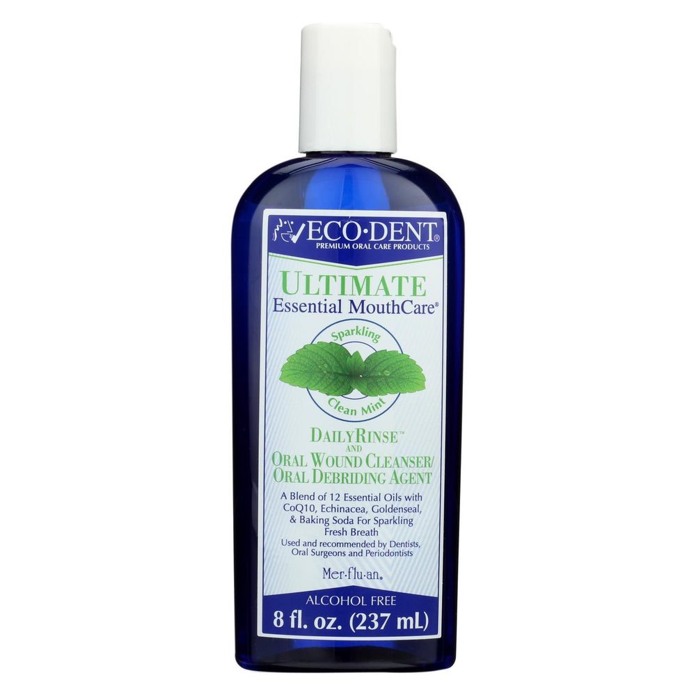 Eco-Dent Dailyrinse Mouthrinse - Mint - 8 oz