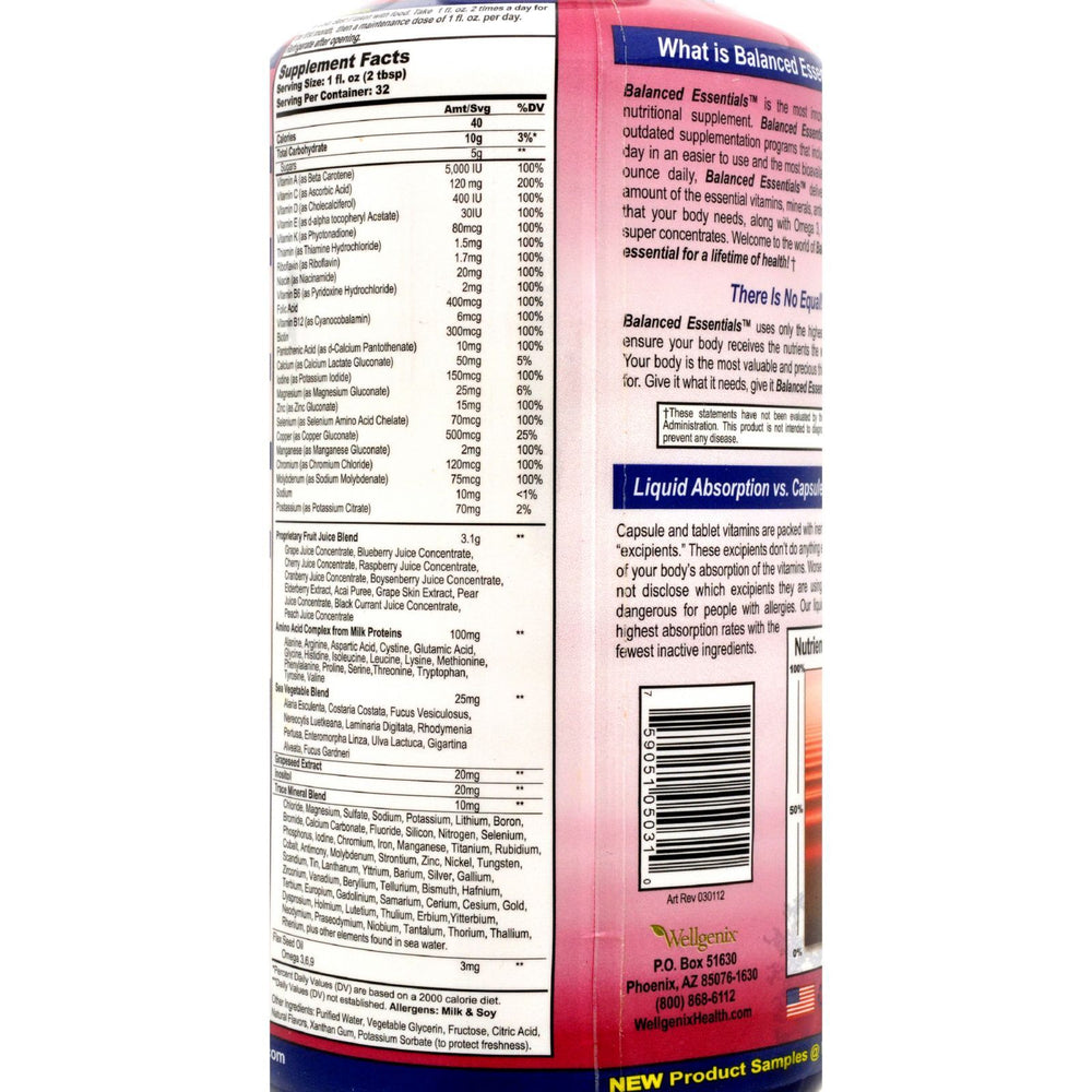 Heaven Sent Balanced Essentials Fruit Punch - 32 fl oz