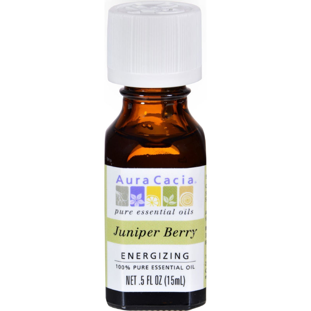 Aura Cacia - Essential Oil Juniper Berry - 0.5 fl oz