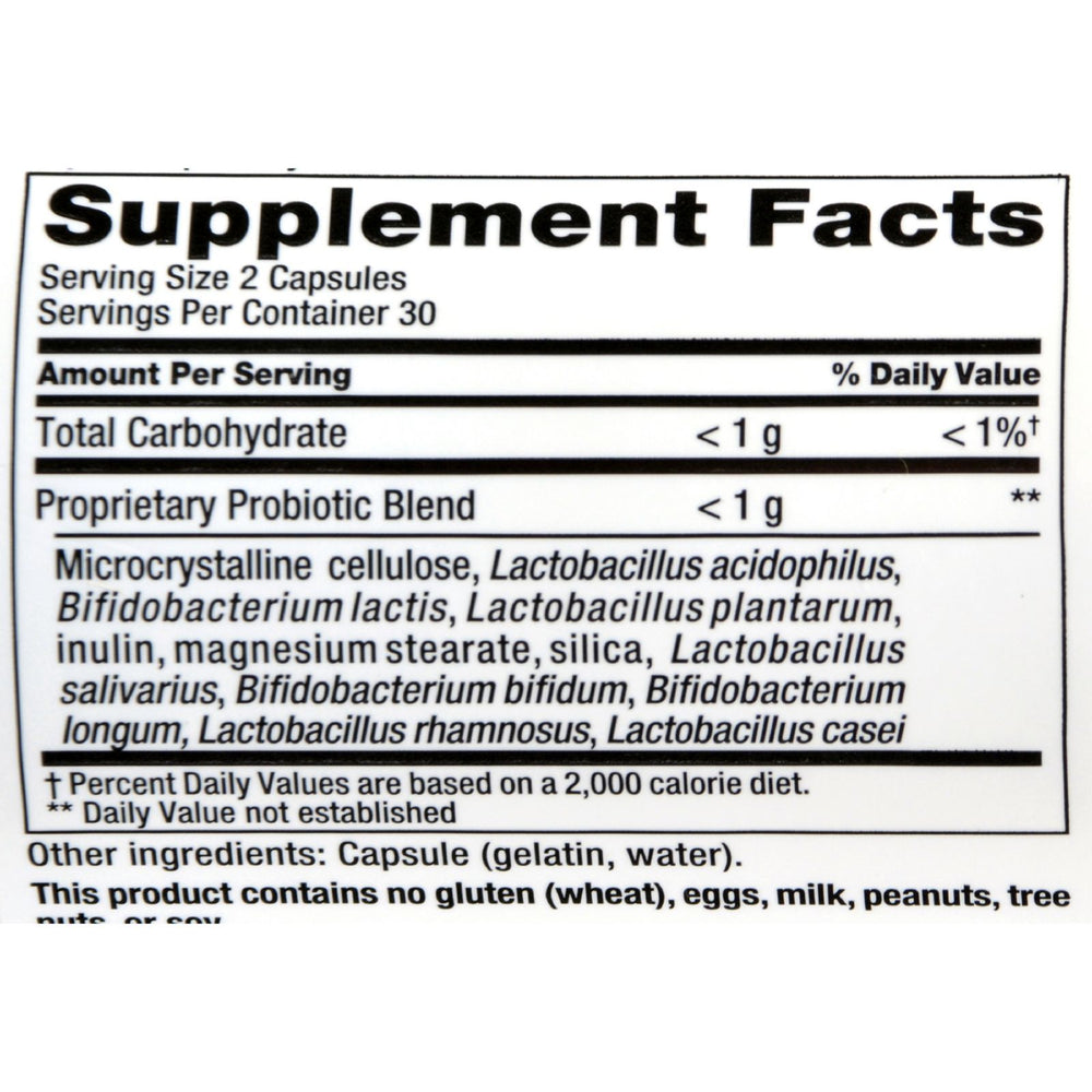 Nutrition Now PB 8 Pro-Biotic Acidophilus For Life - 60 Capsules