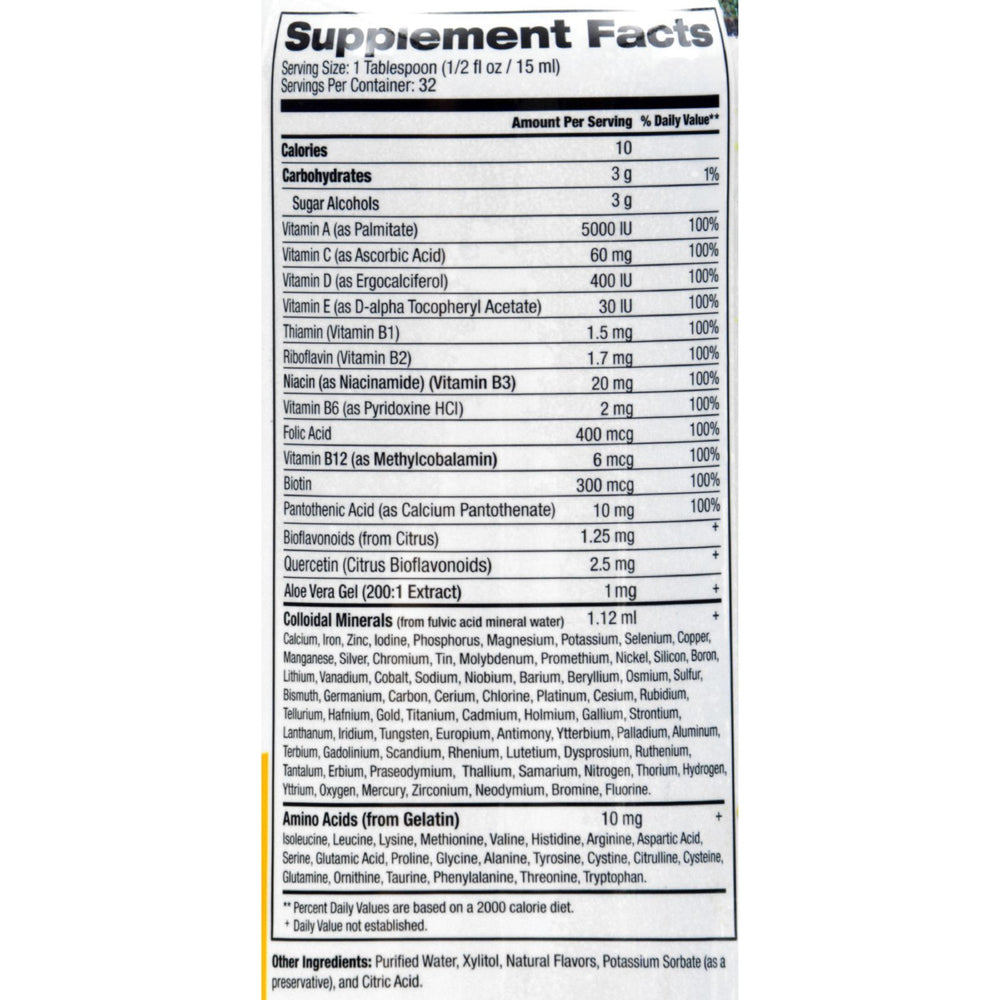 Tropical Oasis Children's Multiple Vitamin Mineral - 16 fl oz