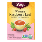 Yogi Tea Woman's Raspberry Leaf - Caffeine Free - 16 Tea Bags