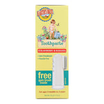 Earth's Best Toddler Toothpaste Strawberry Banana - 1.6 oz