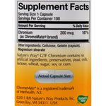 Nature's Way - GTF Chromium Polynicotinate - 100 Capsules