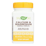 Nature's Way - Calcium and Magnesium - Mineral Complex - 100 Capsules