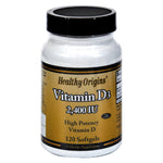 Healthy Origins Vitamin D3 - 2400 IU - 120 Softgels
