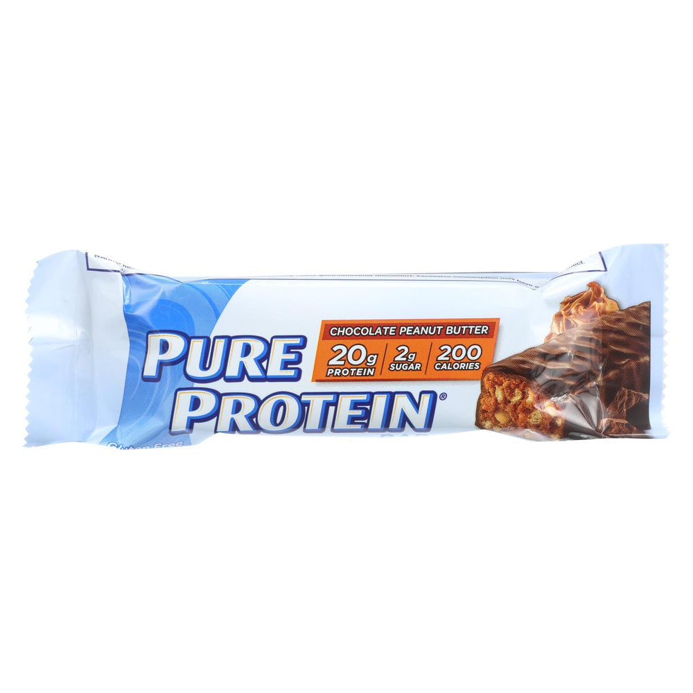 Pure Protein Bar - Peanut Butter - Case of 6 - 50 Grams