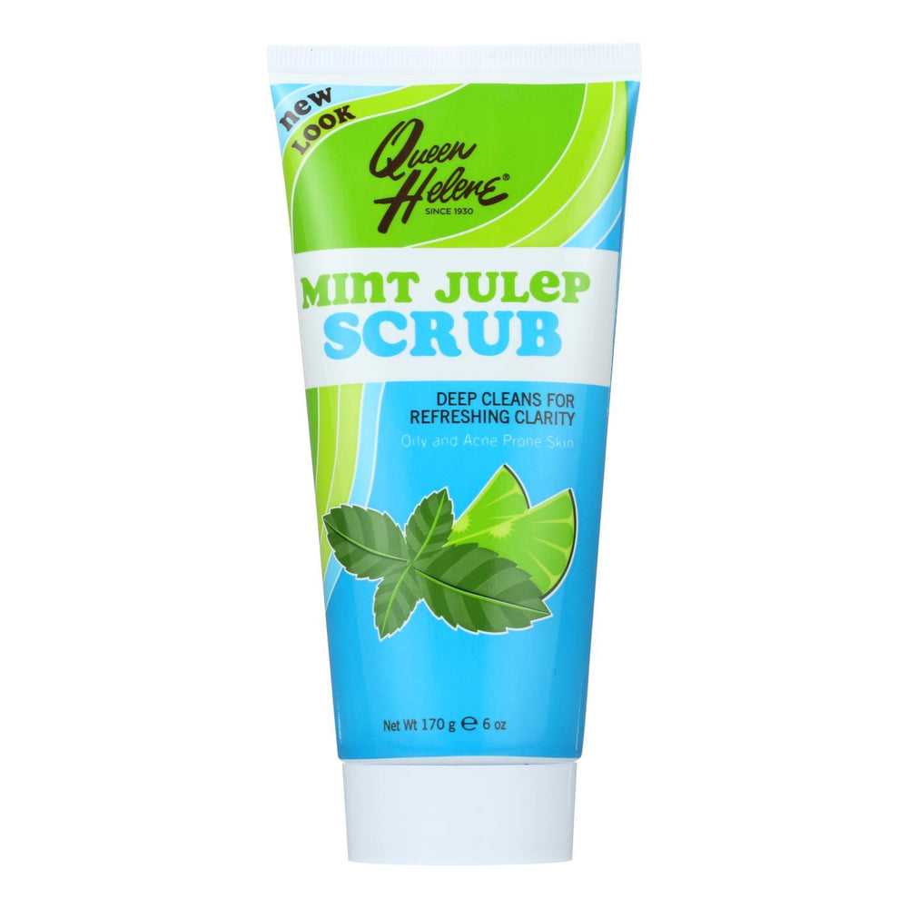 Queen Helene Refreshing Natural Facial Scrub Mint Julep - 6 oz