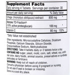 Mushroom Wisdom Super Chaga - 120 Tablets