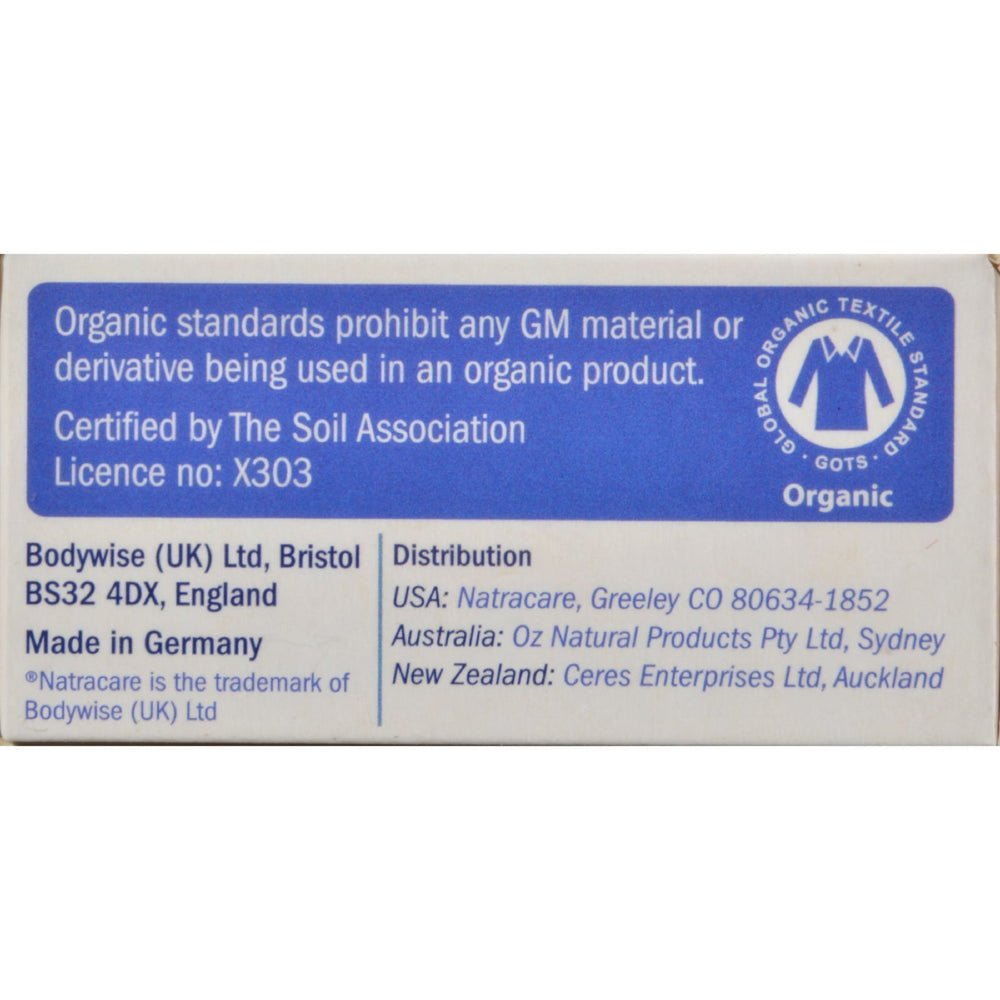 Natracare 100% Organic Cotton Tampons Regular - 20 Tampons