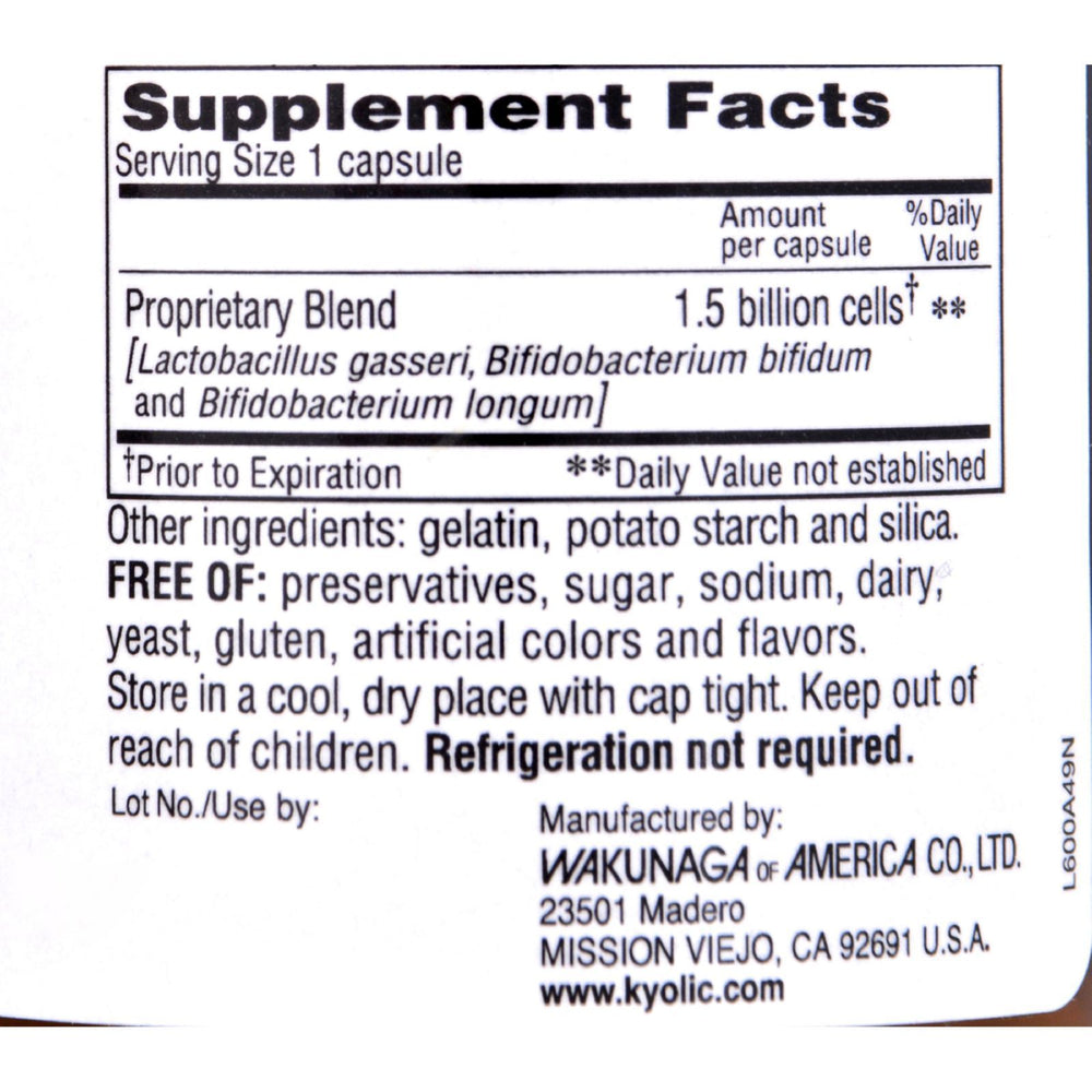 Kyolic - Kyo-Dophilus Digestion and Immune Health - 90 Capsules