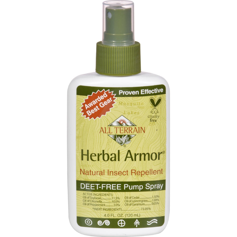 All Terrain - Herbal Armor Natural Insect Repellent - 4 fl oz