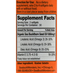 Seabuck Wonders Sea Buckthorn Seed Oil - 500 mg - 60 Softgels