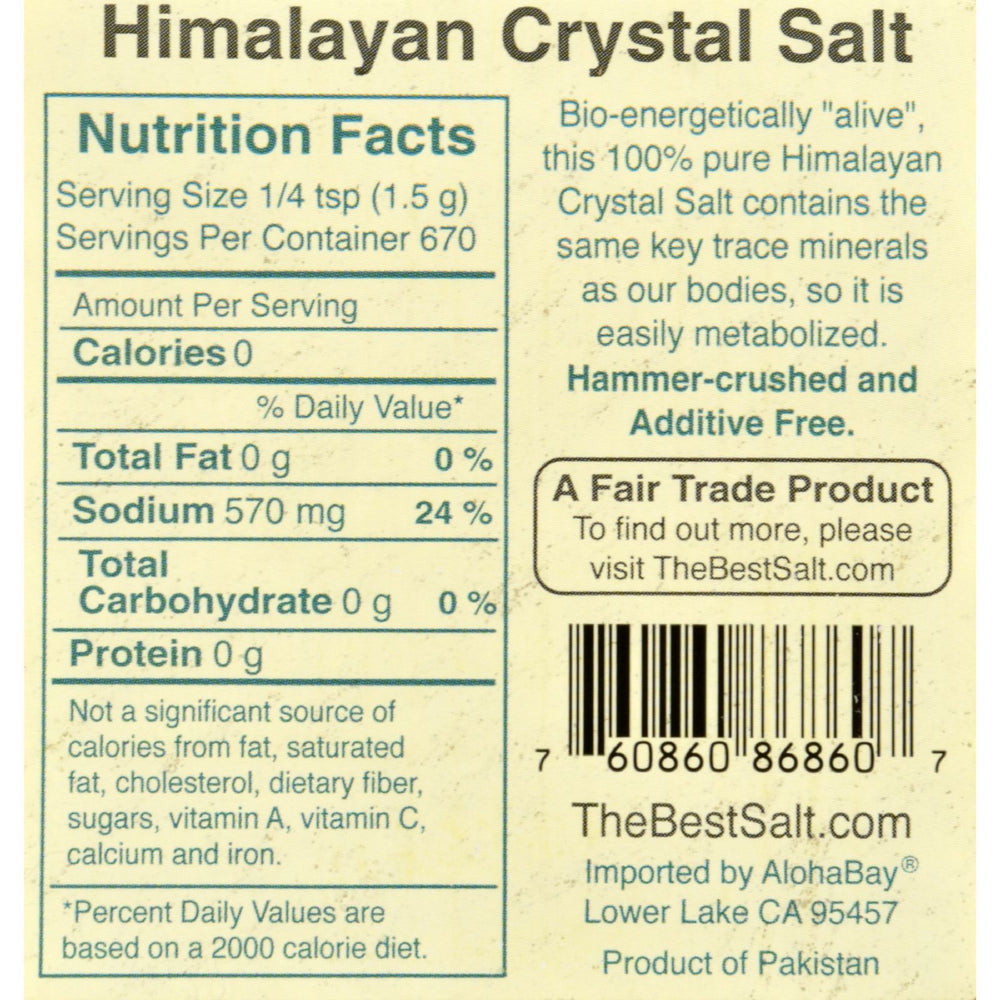 Himalayan Salt Table and Cooking Salt - 2.3 lbs