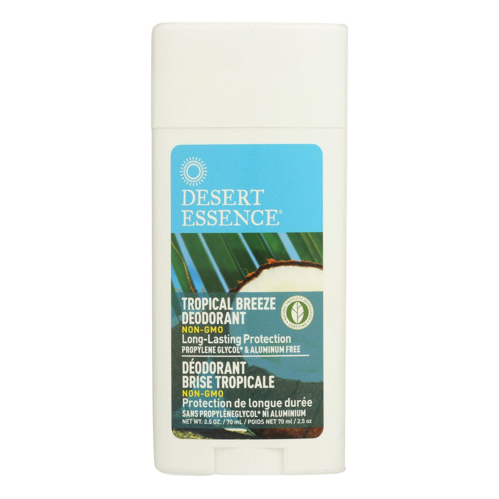 Desert Essence - Deodorant - Tropical Breeze - 2.5 oz