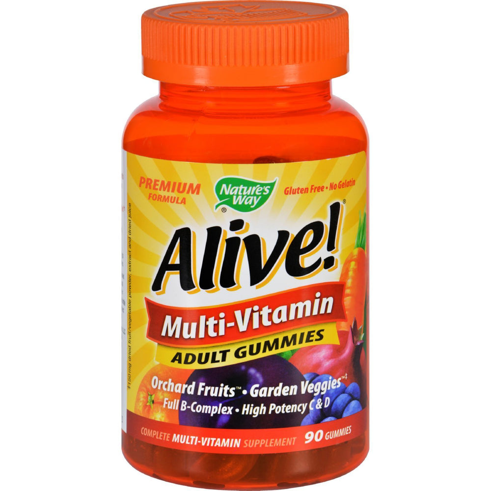 Nature's Way - Alive! Multi-Vitamin Adult Gummies - 90 Gummies