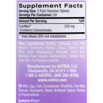 Natrol Cranberry Fast Dissolve - 250 mg - 120 Tablets