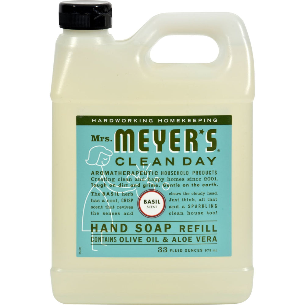 Mrs. Meyer's Clean Day - Liquid Hand Soap Refill - Basil - 33 fl oz.