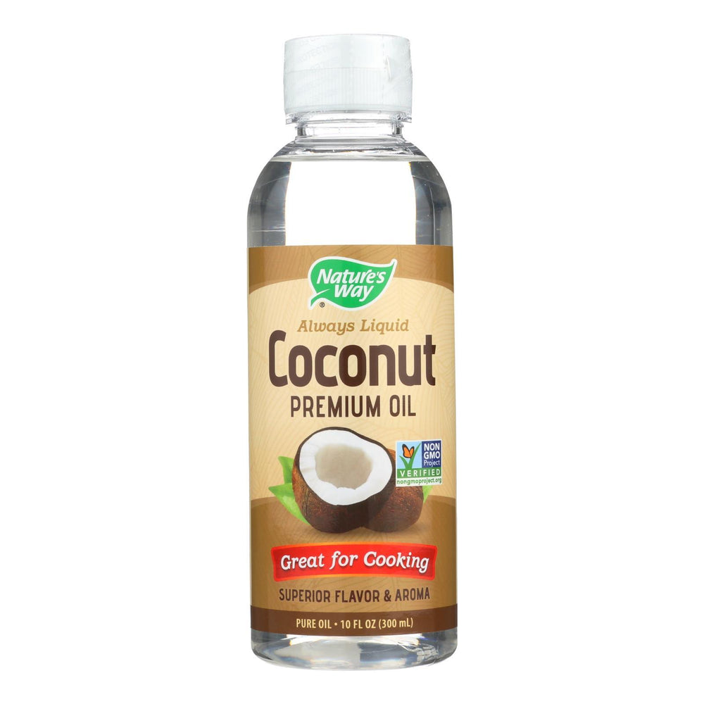 Nature's Way - Liquid Coconut Oil - 10 oz