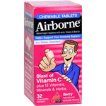 Airborne Chewable Tablets with Vitamin C - Berry - 32 Tablets
