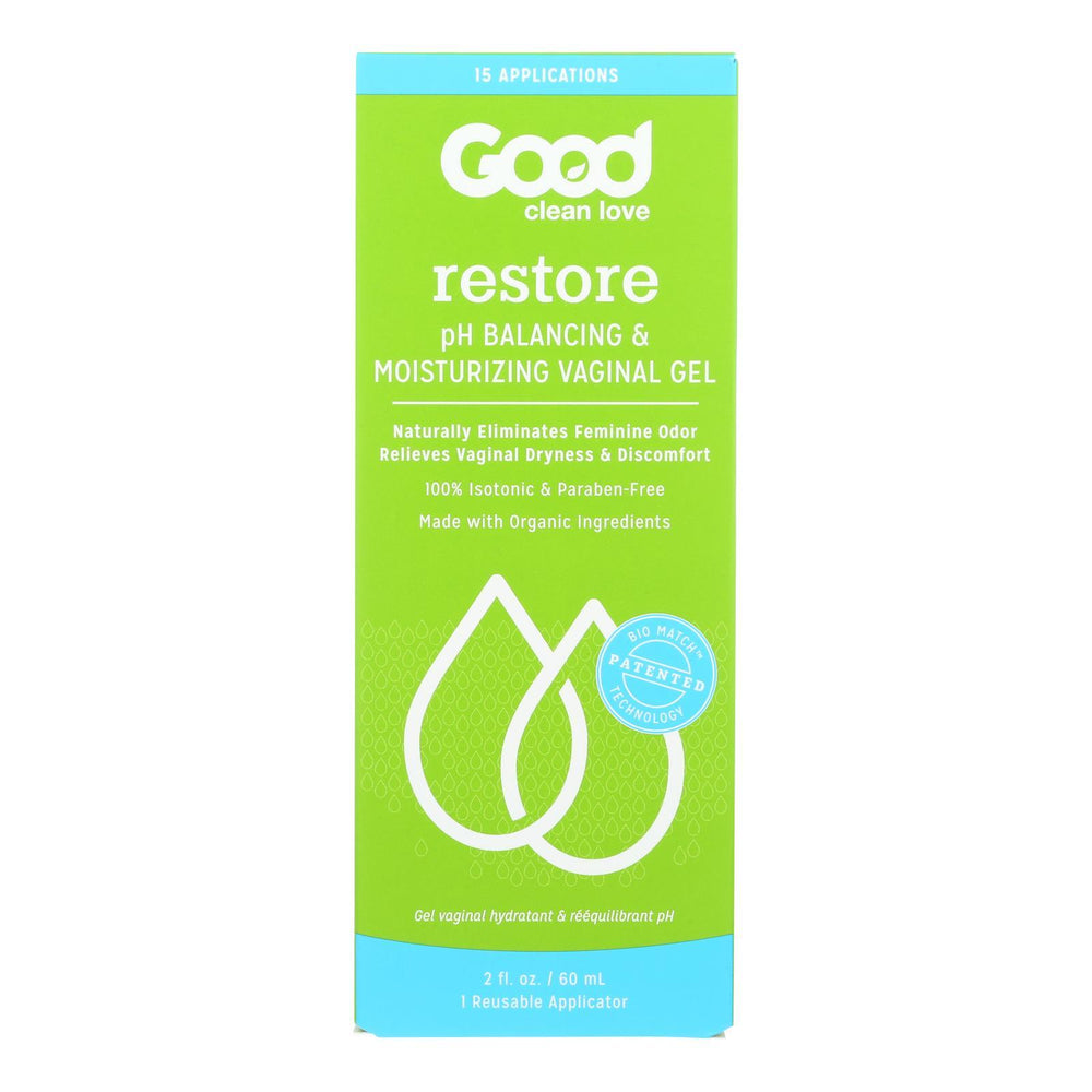 Good Clean Love Personal Lubricant - Moisturizing - BioMatch Restore - 2 oz