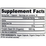 Deva Vegan Vitamins - Pumpkin Seed Oil - Vegan - 90 Vegan Capsules