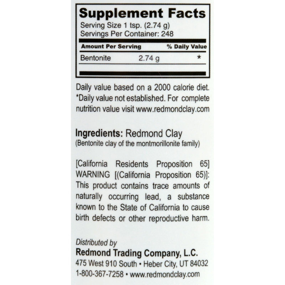 Redmond Clay - All Natural - 24 oz