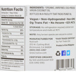 Nutiva Coconut Oil - Organic - Superfood - Virgin - Unrefined - 14 oz - Case of 6