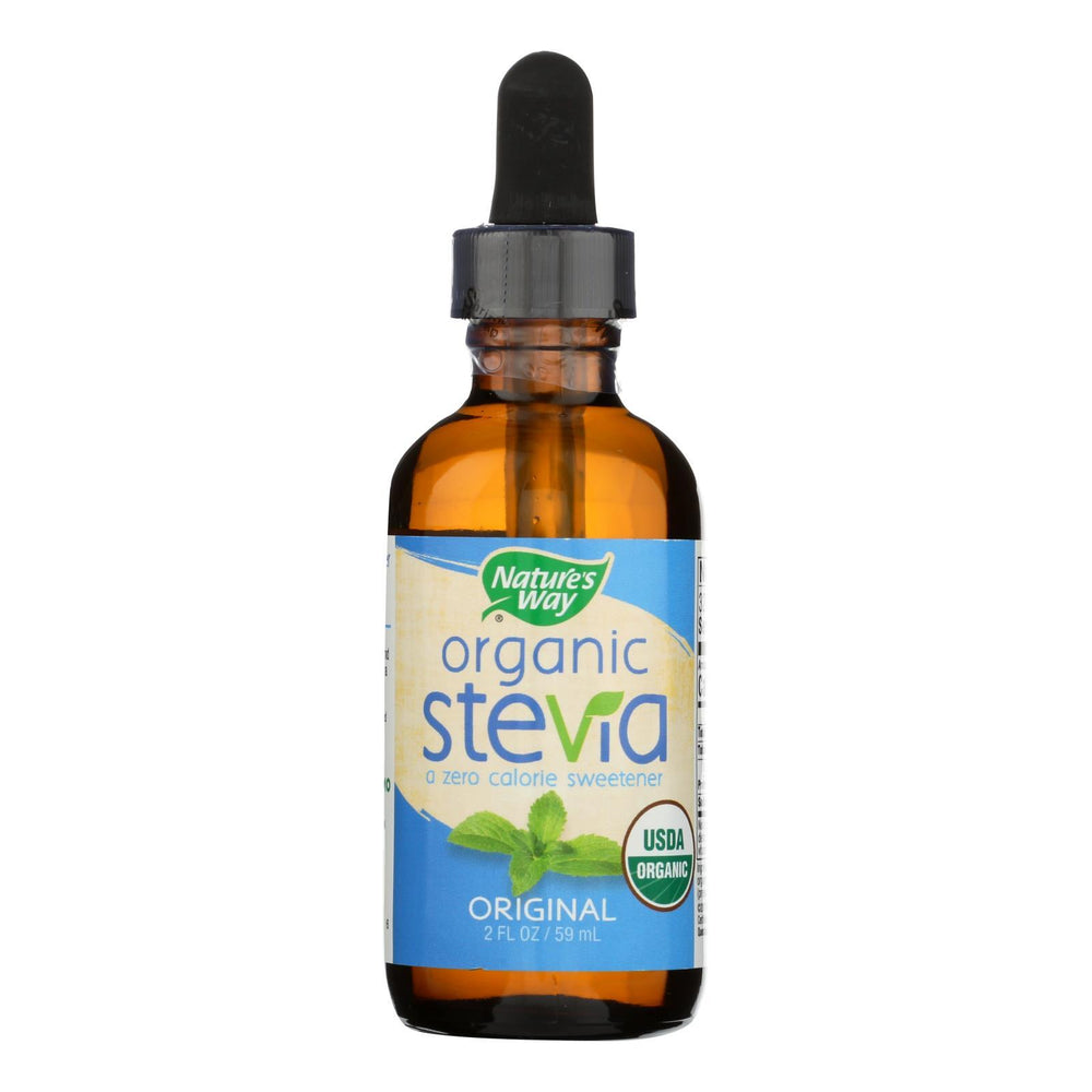 Nature's Way - Stevia - Organic - Original Unflavored - Drops - 2 oz