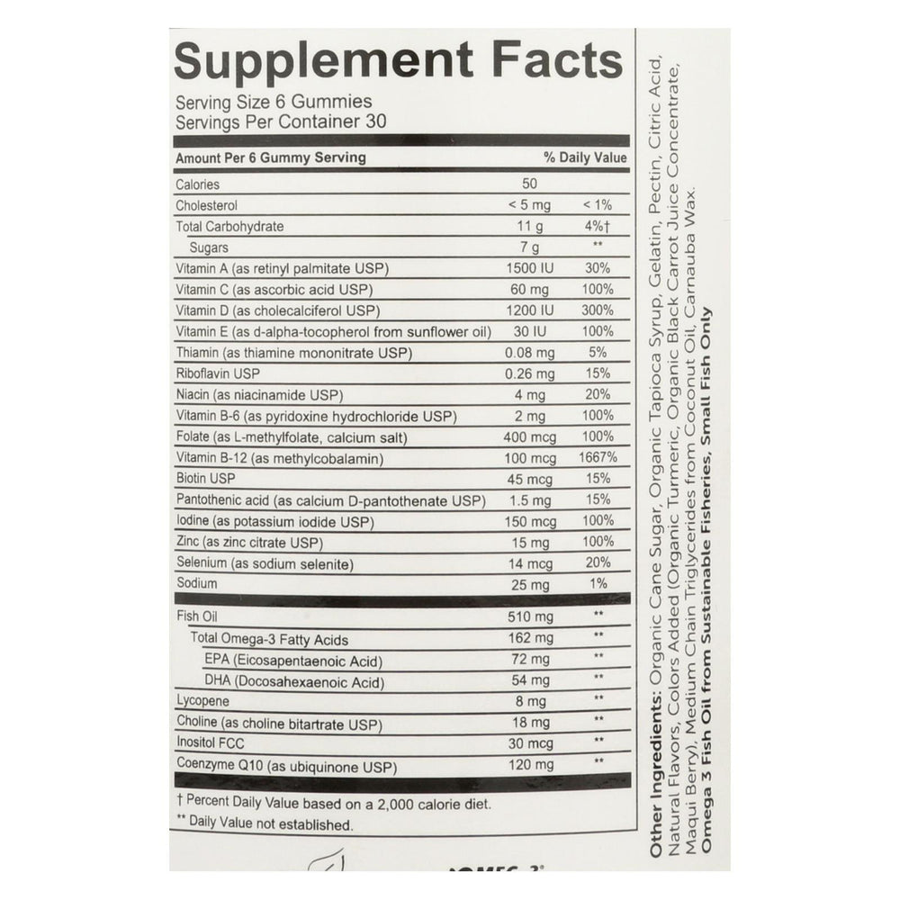 SmartyPants Men's Complete - 180 count