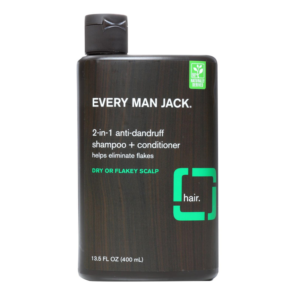 Every Man Jack Shampoo - 2In1 - Anti-Dandruff - 13.50 fl oz